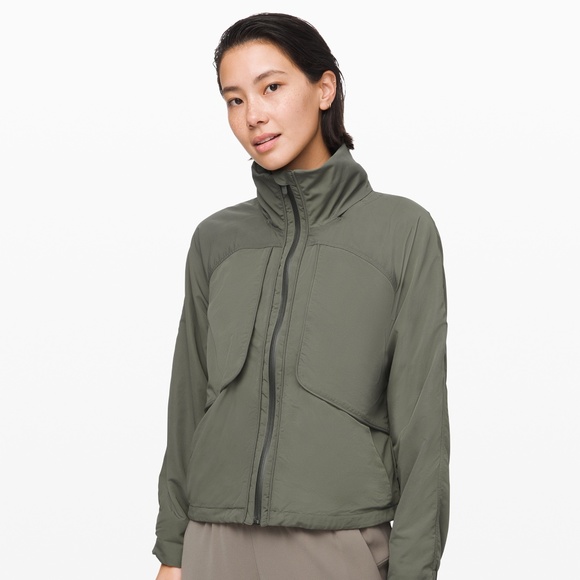 lululemon athletica Jackets & Blazers - Lululemon Always Effortless Jacket - Grey Sage